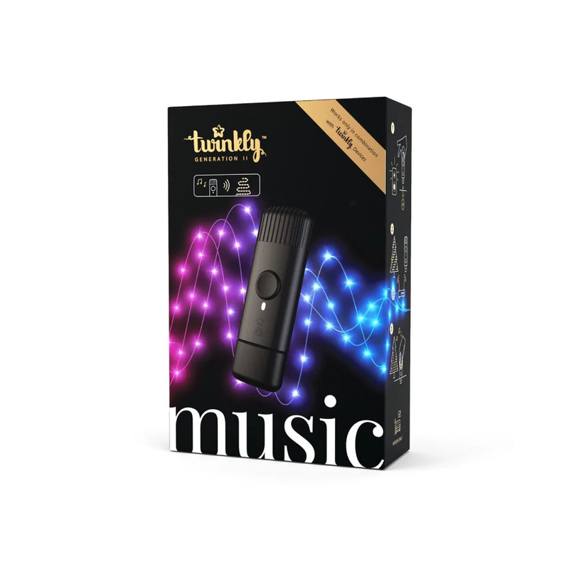 Twinkly USB Powered Music Dongle - Black - إضاءة